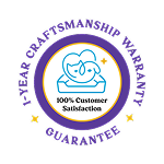 1-Year Craftsmanship Warranty badge