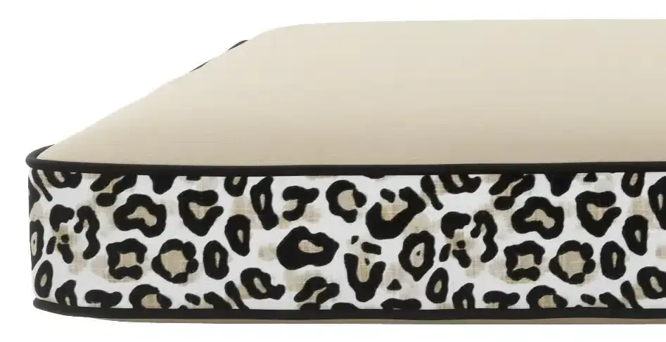 Rectangle Dog Bed Cushion — Design 22