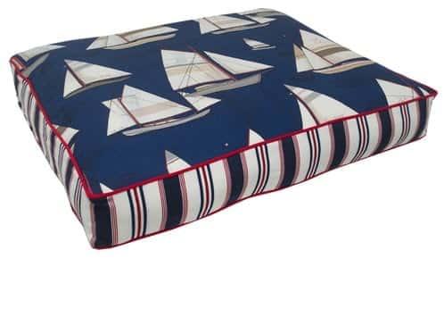 Sail Boats Rectangle Cushion Pet Bed
