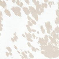Faux Cowhide Blonde Velvet