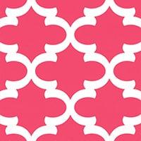 Fynn Candy Pink/White