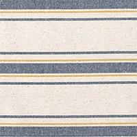Grain Sack Blue Yellow Stripe Sideways