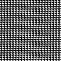Houndstooth Black/White