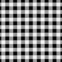 Plaid Black/White