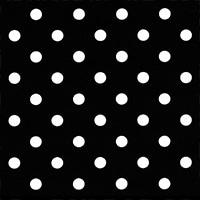 Polka Dot Black/White