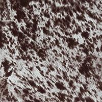 Speckled Faux Cowhide Chocolate Velvet
