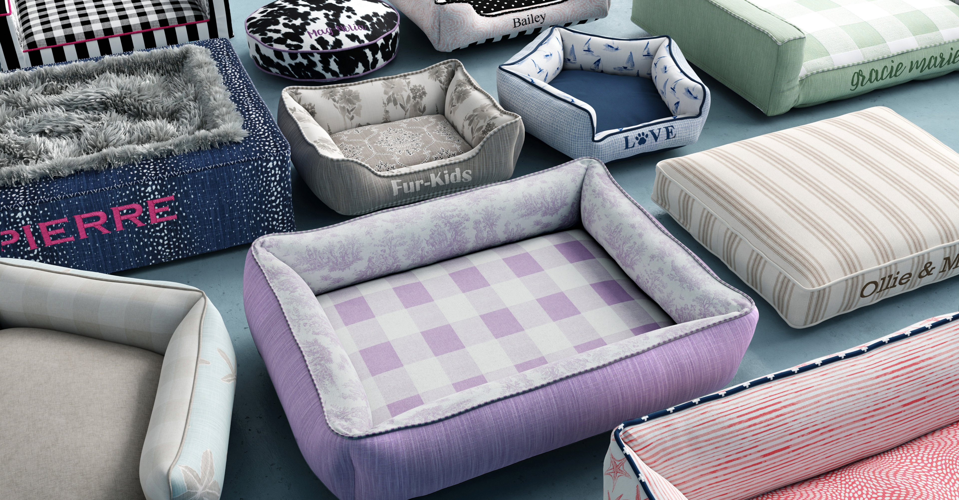 Assorted replacement cover shapes and sizes
