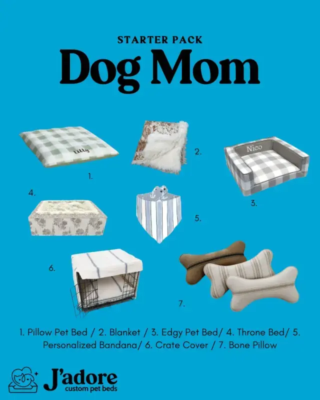 The ultimate dog mom starter pack πΆβ¨
Cozy beds, m