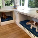 custom size cabinet dog beds