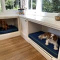 custom size memory foam dog beds