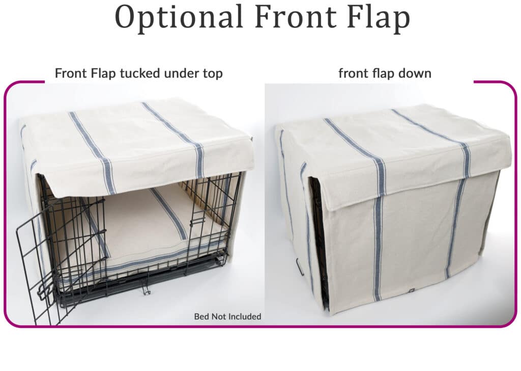 optional long front flap