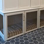 custom size dog cabinet bed