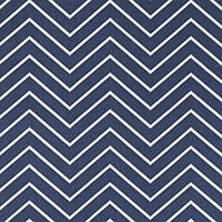 Chevron Vintage Indigo