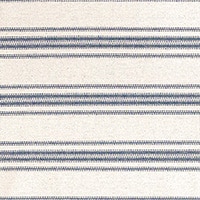 Grain Sack Blue Multi Stripe Sideways