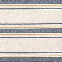 Grain Sack Blue Yellow Stripe Sideways