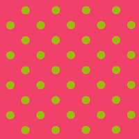 Polka Dot Candy/Chartreuse