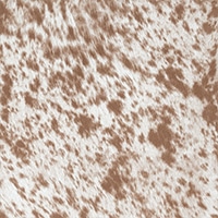 Speckled Faux Cowhide Palomino Velvet