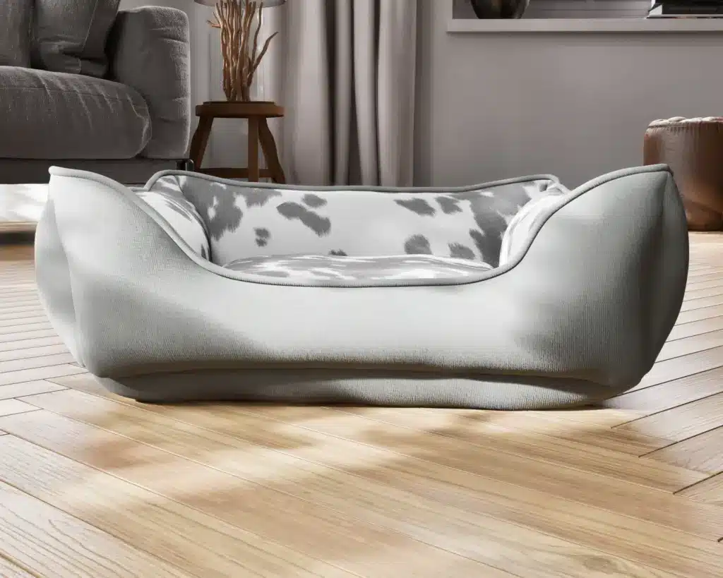 Udder Grey Faux Cowhide