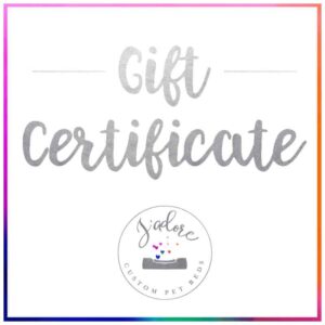 website gift certificate