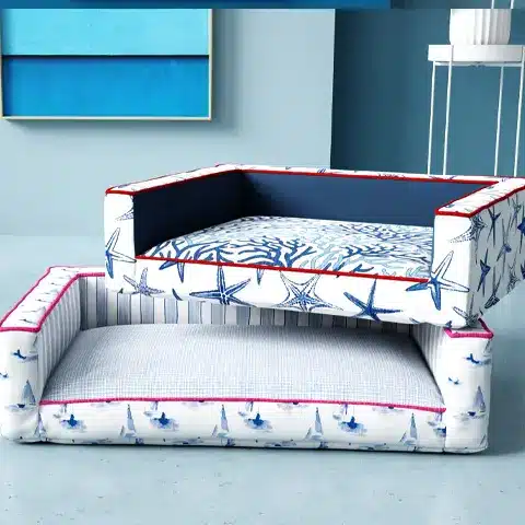 Edgy Bolstered Foam Dog Bed, Design Your Own