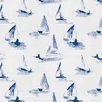 Sea View Mist Slub Canvas