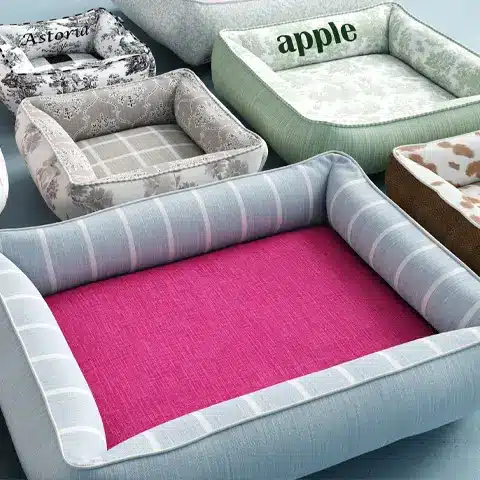 Luxury Personalized Cozy Cuddle Custom Dog Bed